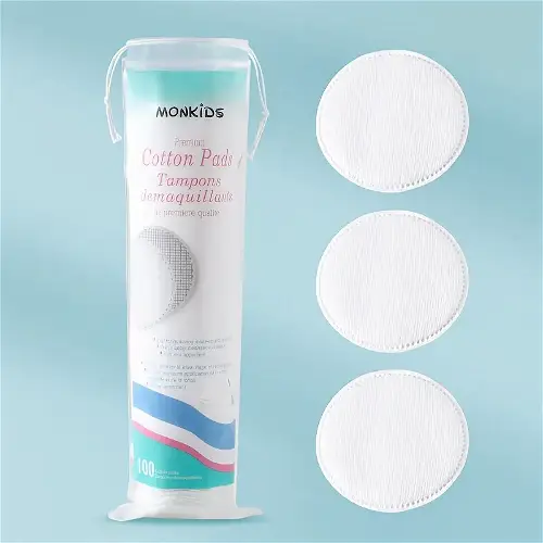 Round Cotton Pads For Facial