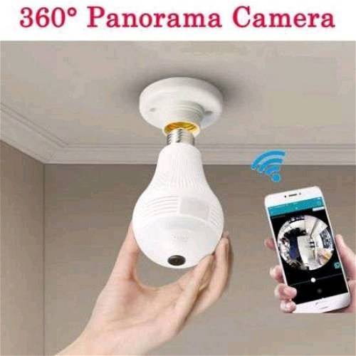 ampoule caméra wifi espion panoramique 360° - Easy Market Cameroun