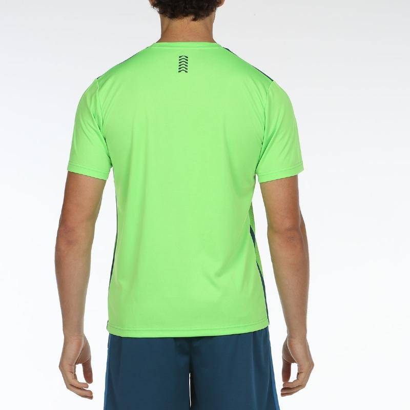 Camiseta Bullpadel Caucasi Verde Fluor P del Shop Xalapa