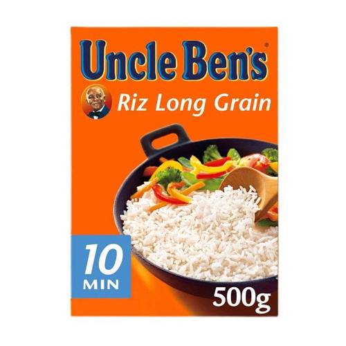 BEN'S ORIGINAL Riz Sachet Cuisson Long Grain 10mn 500g (4x125g