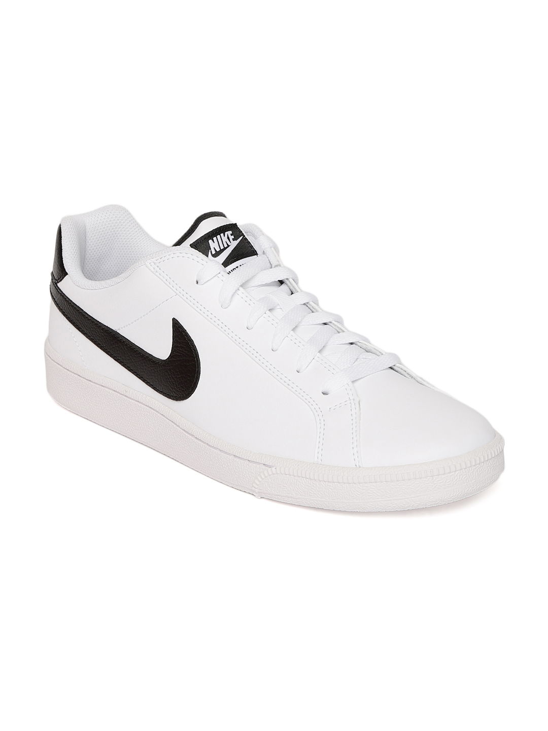 nike men white court majestic leather sneakers