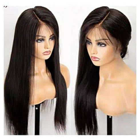 Mongolian Hair Wig with Lace Closure - Queen-J Beauty Store